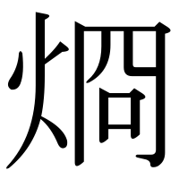 漢字の烱