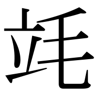 漢字の竓