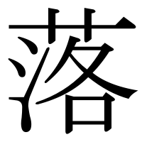 漢字の落