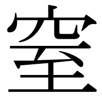 漢字の窒