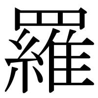 漢字の羅