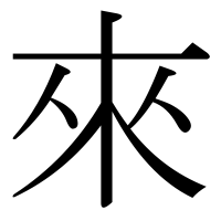 漢字の來
