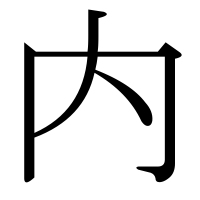漢字の内