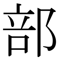 漢字の部