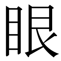 漢字の眼