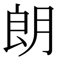 漢字の朗