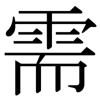 漢字の需