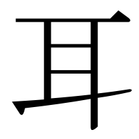 部首「耳（みみ）」