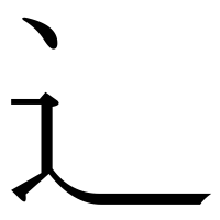 部首「辶（しんにょう・しんにゅう）」