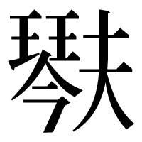 漢字の𤩍