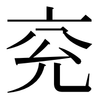 漢字の兖