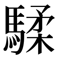 漢字の騥