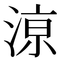 漢字の鿌