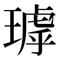 漢字の㻯