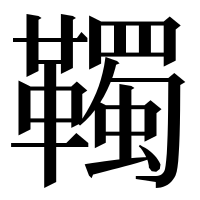 漢字の䪅