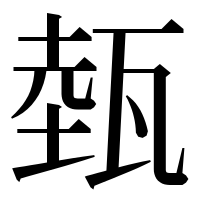 漢字の𤭝