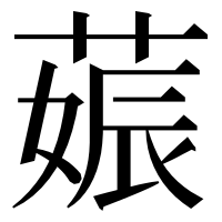 漢字の𦵢