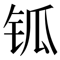 漢字の𨱃