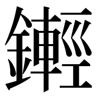 漢字の𨮫
