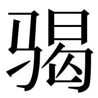 漢字の𩨀