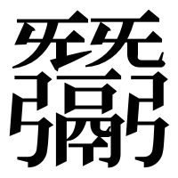 漢字の𢑋