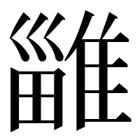 漢字の𨿴