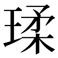 漢字の瑈