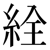 漢字の絟