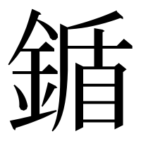 漢字の鍎