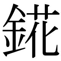 漢字の錵