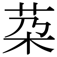 漢字の䒳