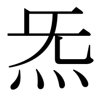漢字の炁
