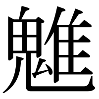 漢字の魋