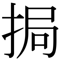 漢字の挶