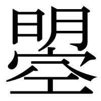漢字の曌