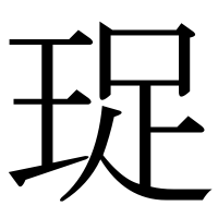 漢字の珿