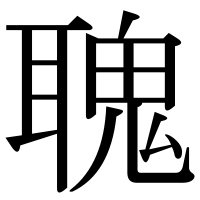 漢字の聭