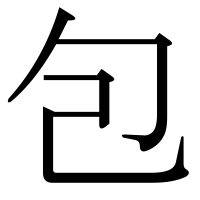 漢字の包