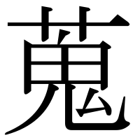 漢字の蒐