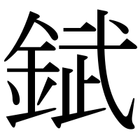 漢字の錻