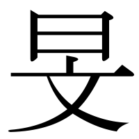漢字の旻