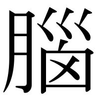 漢字の腦