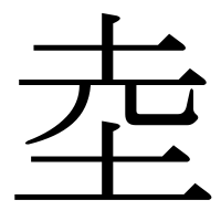 漢字の坴