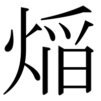 漢字の㷔