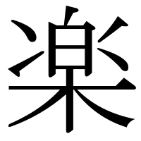漢字の楽