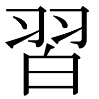 漢字の習