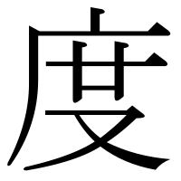 漢字の度