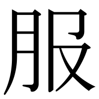 漢字の服