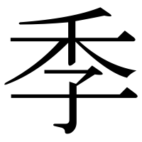 漢字の季