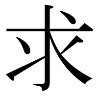漢字の求